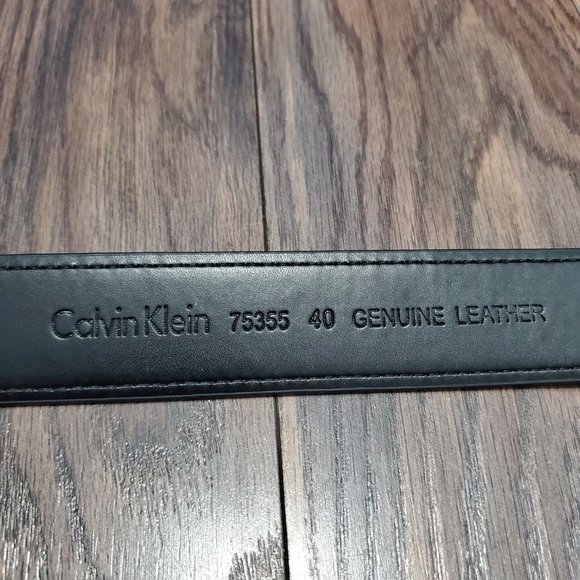 NWT Men's Genuine Leather Belt - Picture 4 of 5